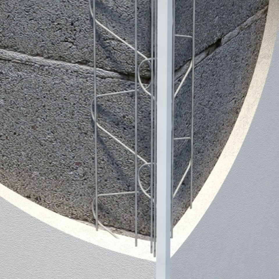 Narożnik do łuków WIDRA 2,95m